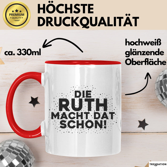 Ruth Tasse Die Ruth Macht Dat Schon Geschenk