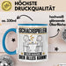 Schachspieler Tasse Geschenk für Schachspieler Der Mann Der Alles Kann Geschenkidee zum Geburtstag Blau Trendation