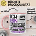 Industriekaufmann Ausbildung Tasse Geschenk Ich Bin Industriekaufmann In Der Ausbildung Ich Darf Das Geschenkidee Spruch Rosa Trendation