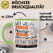 Katzenbetreuerin Tasse Geschenk Spruch Wer Will Schon Prinzessin Sein Wenn Man Auch Katzenbetreuerin Sein Kann Grün Trendation