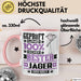 Jäger Geschenk Lustiger Spruch für Jäger Geschenkidee Bester Jäger Der Welt Rosa Trendation