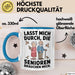 Krankenschwester Pflege Betreuung Tasse Geschenk Lustige Geschenkidee Spruch Lasst Mich Durch Die Senioren Brauchen Mich Blau Trendation