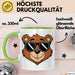 Teddybär Tier Sonnenbrille Tasse Geschenk Lustige Geschenkidee Spruch Grün Trendation