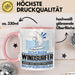 Windsurfer Geschenk Tasse Ich Bin Windsurfer Aber Sag Doch Einfach Superheld Lustige Geschenkdiee für Windsurfer Kaffee-Becher Rosa Trendation