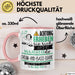 Drum-and-Bass-DJane Tasse Geschenk Lustiger Spruch Bitte Erheben Sie Sich Seine Majestät Die Drum-and-Bass-DJane Betritt Den Raum Rosa Trendation