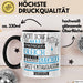 Jazz-Enthusiastin Geschenk Becher Tasse Gott Schuf Alle Menschen Gleich Nur Die Besten Durfeten Jazz-Enthusiastin Werden Geschenkidee Lustig Trendation