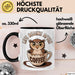 Sarkastische Eule Tier Kaffee Tasse Geschenk Lustige Geschenkidee Spruch Das Leben Beginnt Nach Dem Kaffee Schwarz Trendation