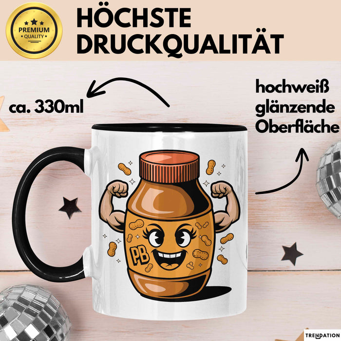 Nussbutter Fan Tasse Geschenkidee für Aufstrich Liebhaber Trendation