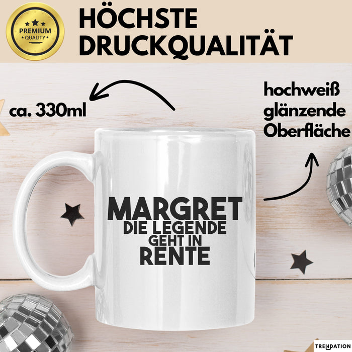 Margret Tasse Margret – Die Legende Geht In Rente Geschenk