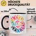 Hund Tierliebhaber Tasse Geschenk Lustige Geschenkidee Spruch Schwarz Trendation