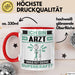 Arzt Tasse Geschenk für Arzt Geburtstag Lustiger Spruch Kaffee-Becher Was Ist Deine Superkraft Rot Trendation