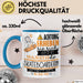 Skateboarderin Tasse Geschenk Lustiger Spruch Bitte Erheben Sie Sich Seine Majestät Die Skateboarderin Betritt Den Raum Blau Trendation