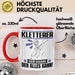 Kletterer Tasse Geschenk für Kletterer Der Mann Der Alles Kann Geschenkidee zum Geburtstag Rot Trendation