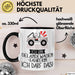 Geschenk für Geländewagenfahrerin Tasse Lustige Geschenkidee Geburtstag Ich Bin Geländewagenfahrerin Ich Darf Das Trendation