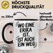 Erika Tasse Geschenk Wo Eine Erika Ist Ist Auch Ein Weg Geschenkidee Becher mit Name Schwarz Trendation