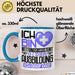 Rettungsassistent Ausbildung Tasse Geschenk Ich Bin Rettungsassistent In Der Ausbildung Ich Darf Das Geschenkidee Spruch Blau Trendation