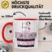 Sounddesignerin Weil Es Keinen Schöneren Beruf Gibt Tasse Geschenk für Eine Sounddesignerin Lustig Rot Trendation