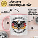 Deutscher Adler Vogel Tasse Geschenk Lustige Geschenkidee Spruch Heimat Liebheit Ist Kein Verbrechen Deutschland Eagle Rosa Trendation
