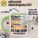 Katzenbetreuer Geschenk Lustiger Spruch für Katzenbetreuer Geschenkidee Bester Katzenbetreuer Der Welt Grün Trendation