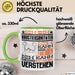 Haustiersanitäter Geschenk Kaffee-Tasse Geschenkidee für Haustiersanitäter Ich Bin Haustiersanitäter Ich Kann Es Dir Erklären Jedoch Nicht Für Dich Verstehen Spruch Lustig Grün Trendation