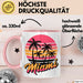 Miami Florida USA Tasse Geschenk Lustige Geschenkidee Spruch Rosa Trendation