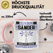 Sänger Tasse Geschenk für Sänger Geburtstag Lustiger Spruch Kaffee-Becher Was Ist Deine Superkraft Rosa Trendation
