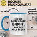 Birgit Tasse Ich Bin Diese Coole Birgit, Von Der Alle Reden Geschenk Blau Trendation