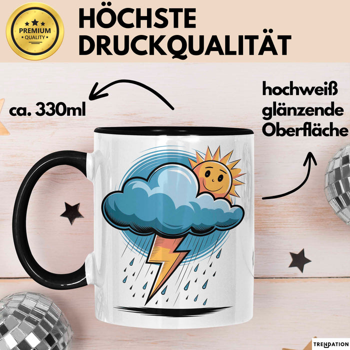 Meteorologe Tasse Geschenk Lustige Geschenkidee Spruch Für Wetter Beobachter Trendation