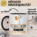 Forscherin Geschenk Tasse Becher Die Frau Die Allen Kann Geschenkidee für eine Forscherin Lustig Trendation