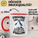 Sarkastischer Pinguin Tasse Geschenk Lustige Geschenkidee Spruch Pinguine Sind Süß Ich Bin Süß Also Bin Ich Ein Pinguin Rot Trendation