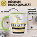 Tierärztin Weil Es Keinen Schöneren Beruf Gibt Tasse Geschenk für Eine Tierärztin Lustig Grün Trendation