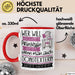 Songtexterin Tasse Geschenk Spruch Wer Will Schon Prinzessin Sein Wenn Man Auch Songtexterin Sein Kann Rot Trendation