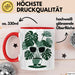 Pflanzenmama Tasse Geschenkidee für Zimmerpflanzen Pflegerin Rot Trendation