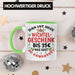 Wichtelgeschenk für 35 Euro Tasse Wichteln für Frauen Kollegen Wichtel-Tasse Schrott-Wichteln Schrottwichteln Grün Trendation