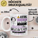 Musikfan Tasse Geschenk Lustiger Spruch Bitte Erheben Sie Sich Seine Majestät Die Musikfan Betritt Den Raum Weiß Trendation