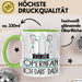 Geschenk für Opernfan Tasse Lustige Geschenkidee Geburtstag Ich Bin Opernfan Ich Darf Das Grün Trendation