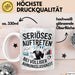 Sarkasmus Tasse Geschenkidee Erscheinung Mit Null Ahnung Weiß Trendation