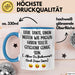 Tante Neffe Tasse Geschenk Lustige Geschenkidee Spruch Blau Trendation