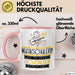 Musikschülerin Weil Es Keinen Schöneren Beruf Gibt Tasse Geschenk für Eine Musikschülerin Lustig Rosa Trendation