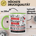 Musikverlegerin Tasse Geschenk Spruch Wer Will Schon Prinzessin Sein Wenn Man Auch Musikverlegerin Sein Kann Grün Trendation
