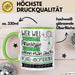 Vogel-Adoptierende Tasse Geschenk Spruch Wer Will Schon Prinzessin Sein Wenn Man Auch Vogel-Adoptierende Sein Kann Grün Trendation