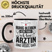 Ärztin Tasse Geschenk Ruhig Bleiben Ich Bin Ärztin Und Regel Das Geschenkidee Hausärztin Trendation