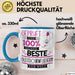 Gleitschirmfliegerin Geschenk Becher Tasse Gott Schuf Alle Menschen Gleich Nur Die Besten Durfeten Gleitschirmfliegerin Werden Geschenkidee Lustig Blau Trendation