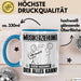 Musikerziehung Tasse Geschenk für Musikerziehung Der Mann Der Alles Kann Geschenkidee zum Geburtstag Blau Trendation