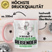 Reisender Geschenk Tasse So Gut Kann Nur Ein Reisender Aussehen Geschenkidee Kaffee-Becher Rosa Trendation