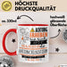 Katzenhotelbesitzerin Tasse Geschenk Lustiger Spruch Bitte Erheben Sie Sich Seine Majestät Die Katzenhotelbesitzerin Betritt Den Raum Rot Trendation