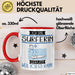 Surferin Tasse Geschenk Ich Bin Surferin Warum Weil Ich Es Kann Geschenkidee Geburtstag Rot Trendation