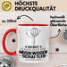 Musikwissenschaftler Geschenk Tasse So Gut Kann Nur Ein Musikwissenschaftler Aussehen Geschenkidee Kaffee-Becher Rot Trendation