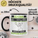Tennisspieler Tasse Geschenk für Tennisspieler Geburtstag Lustiger Spruch Kaffee-Becher Was Ist Deine Superkraft Schwarz Trendation