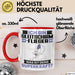 Gleitschirmflieger Tasse Geschenk für Gleitschirmflieger Geburtstag Lustiger Spruch Kaffee-Becher Was Ist Deine Superkraft Rot Trendation